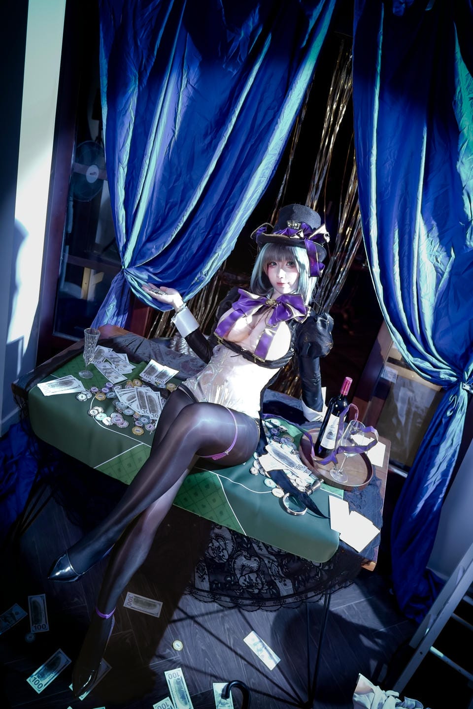九曲Jean - 碧蓝航线 柴郡·绚烂夜梦 [40P-431MB] 1 (12).jpg